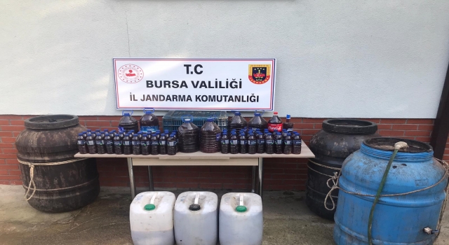 Bursa’da sahte içki operasyonu