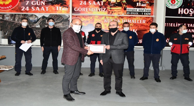 Altınova’da itfaiye personeline ilk yardım eğitimi verildi