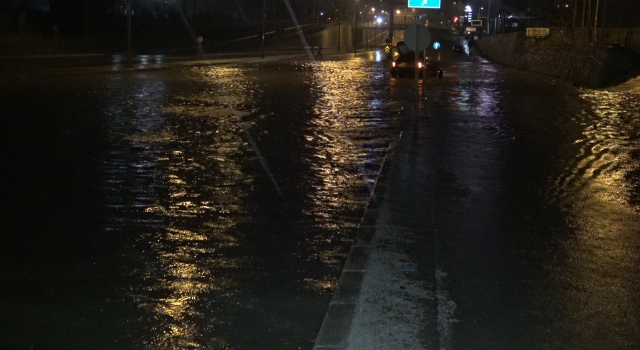 Tekirdağ’da sağanak etkili oluyor