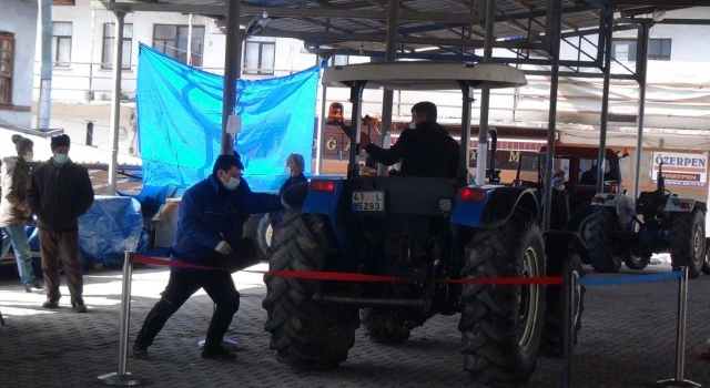 Taraklılı çiftçilere ”traktör muayenesi” kolaylığı