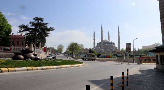 Trakya tam kapanma sürecinin ilk gününde sessizlik hakim