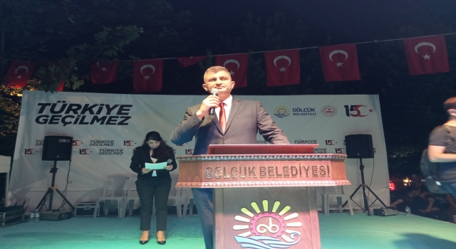 Gölcük ve Karamürsel’de 15 Temmuz Demokrasi ve Milli Birlik Günü programı düzenlendi