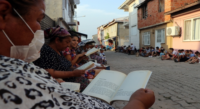 Edirne’de bir mahallede okul müdürü ve muhtarın girişimiyle okuma seferberliği başlatıldı