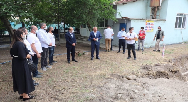 Umutlu Kadınlar Üretiyor Proje Merkezi binası yapılıyor