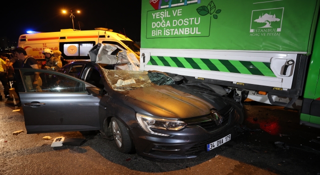 İstanbul’da trafik kazası: 5 yaralı