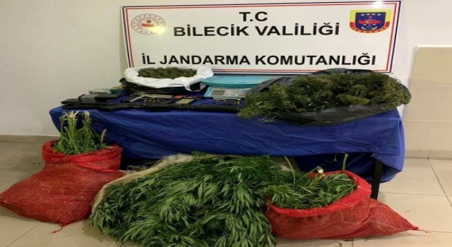 Bilecik’te uyuşturucu operasyonunda 1 şüpheli tutuklandı