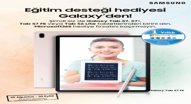 Samsung’dan okula dönüş fırsatları başladı