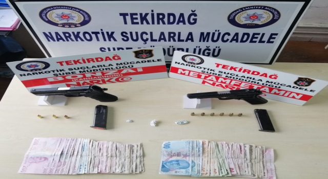 Tekirdağ’da uyuşturucu operasyonunda 2 zanlı tutuklandı