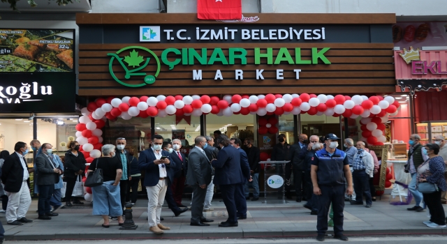 CHP Grup Başkanvekili Özel, İzmit’te Çınar Halk Market’in açılışına katıldı: