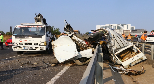 Tekirdağ’da çalıntı araçla kaza yapan 17 yaşındaki sürücü öldü