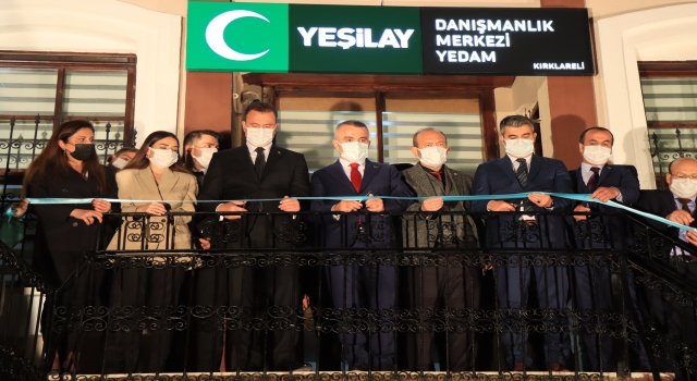 Kırklareli’nde Yeşilay Danışmanlık Merkezi açıldı