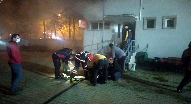 Sakarya’da pancar kooperatifi satış ofisinde çıkan yangın söndürüldü