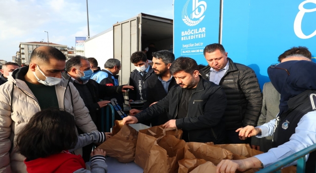 Bağcılar’da ramazanın ilk günü 6 bin kişiye iftariyelik dağıtıldı