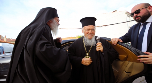 Fener Rum Patriği Bartholomeos Edirne’de ayin yönetti