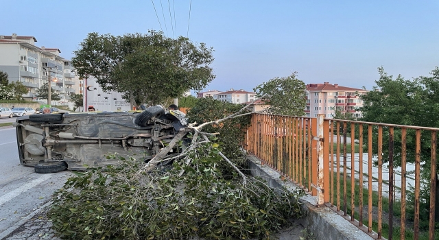 Edirne’deki trafik kazasında 1 kişi yaralandı 