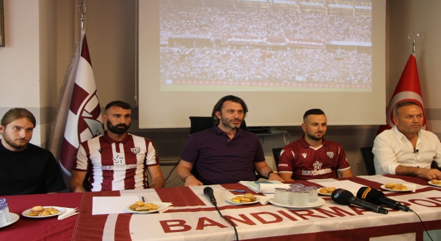 Bandırmaspor’da 3 transfer