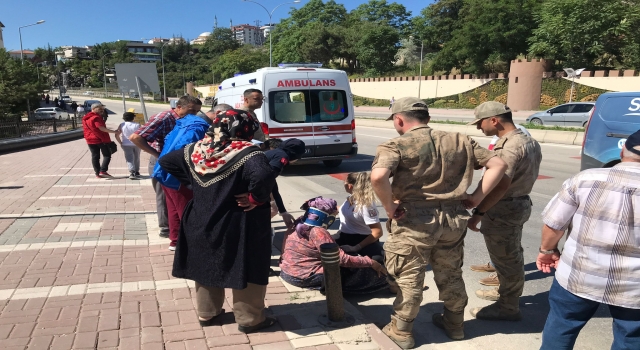 Bilecik’te otomobilin çarptığı kadın yaralandı