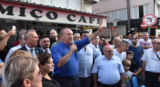 Memleket Partisi Genel Başkanı Muharrem İnce, Bursa’da temaslarda bulundu: