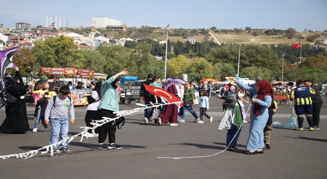 Tekirdağ’da Uçurtma Şenliği düzenlendi