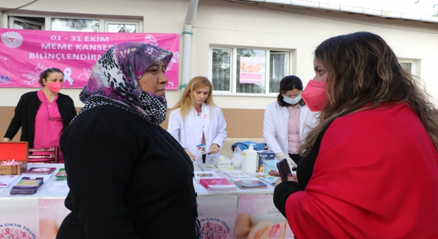 Edirne’de köy sakini kadınlara meme kanseri taraması yapıldı