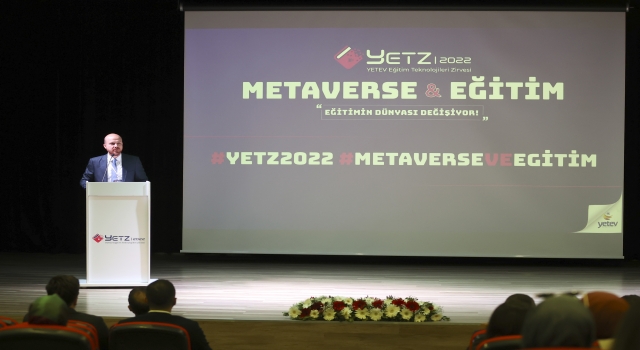 YETEV Mütevelli Heyeti Başkanı Bilal Erdoğan, YETZ2022’de konuştu: