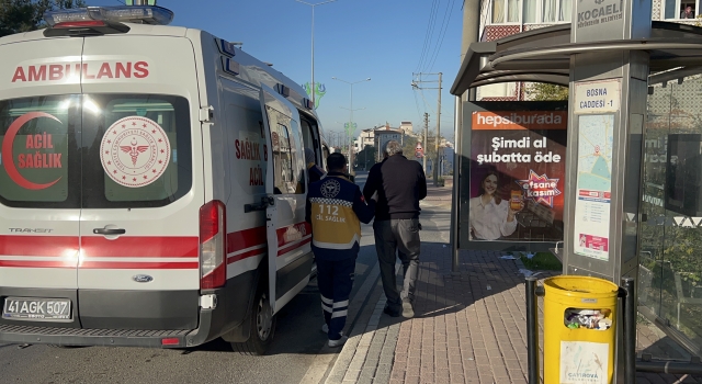 Kocaeli’de iki otomobilin çarpıştığı kazada 1 kişi yaralandı