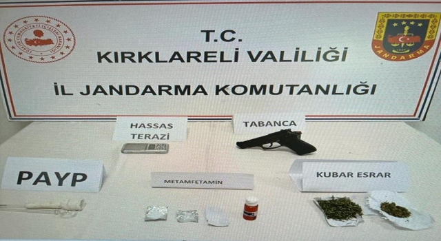 Kırklareli’nde uyuşturucu operasyonunda 4 şüpheli yakalandı