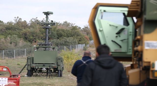 TÜBİTAK’ın geliştirdiği ”Jandarma Araca Monte Milli Lazer Sistemi” tanıtıldı