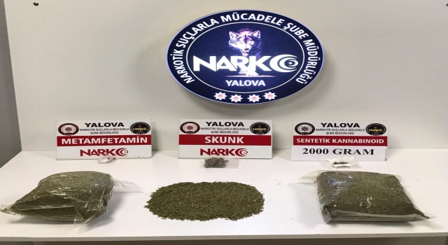 Yalova’da uyuşturucu satıcılarına yönelik operasyonda 2 şüpheli yakalandı