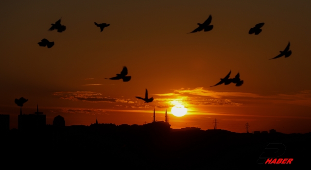 İstanbul'da gün batımı