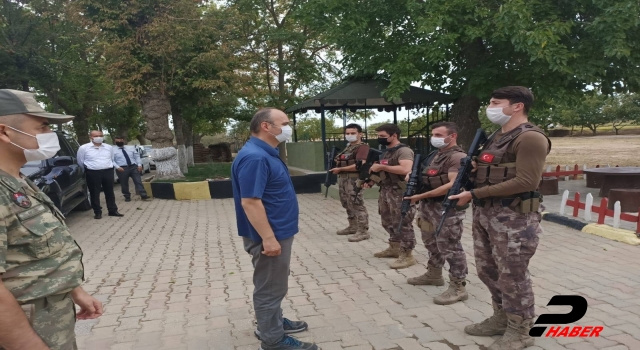 Edirne Valisi Canalp, Yunanistan sınır hattında incelemede bulundu