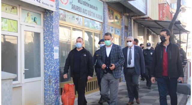 Malkara’da salgın tedbirleri denetlendi