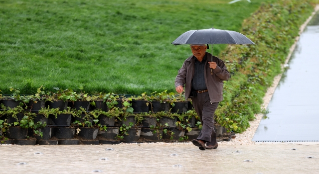 Edirne’de sağanak etkili oluyor