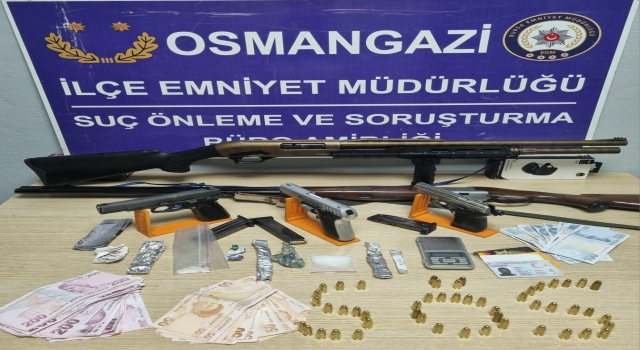 Bursa’da uyuşturucu operasyonlarında 2 kişi yakalandı