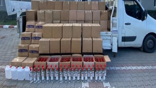 Çanakkale’de 2 bin 620 litre etil alkol ele geçirildi