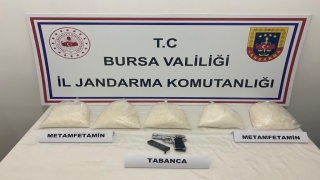 Bursa’da 5 kilogram metamfetamin ele geçirildi