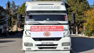 Bilecik’ten İzmir’e yardım tırı