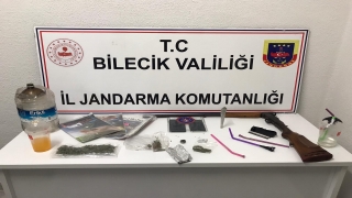 Bozüyük’te uyuşturucu şüphelisi yakalandı