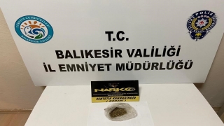 Balıkesir’deki uyuşturucu operasyonlarında 9 kişi yakalandı