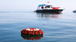 Marmara Denizi’nde 79 yıl önce batan Kurtuluş gemisi anısına tören yapıldı