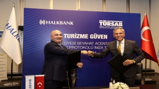 Halkbank’tan ”TÜRSAB Üyesi Seyahat Acentelerine Destek Paketi”