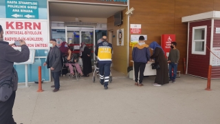 Bursa’da temizlik yaparken elektrik akımına kapılan kadın yaralandı