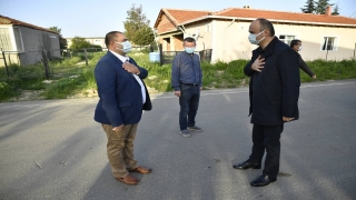 Edirne Valisi Canalp köyleri ziyaret ederek ”tam kapanma” sürecinde tedbirlere uyulmasını istedi