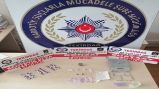 Tekirdağ’da uyuşturucu operasyonunda 5 şüpheli yakalandı