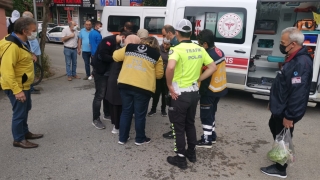 Kocaeli’de otomobilin çarptığı kadın yaralandı