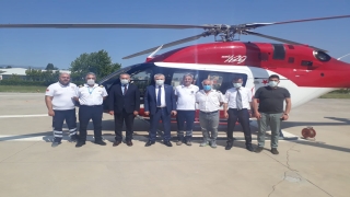 Ambulans helikopter zamanla yarışarak çok sayıda kişiyi hayata bağladı