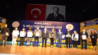 Kırklareli’nde eTwinning Projesi ödül töreni düzenlendi