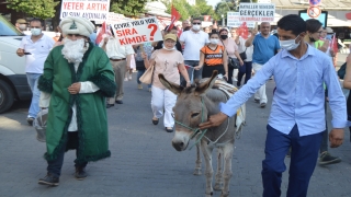 Lüleburgaz’da dere ıslahına ”Nasreddin Hoca”lı farkındalık eylemi