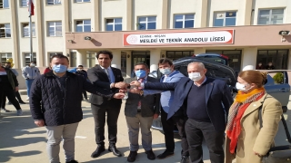 Keşan Mesleki ve Teknik Anadolu Lisesi’ne otomobil hibe edildi