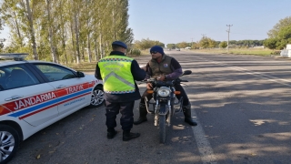 Balıkesir’de jandarma motosiklet denetimi yaptı